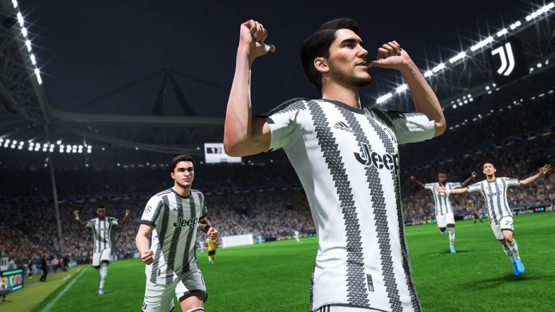La Juventus vuelve a EA Sports FIFA 23 por primera vez desde 2019