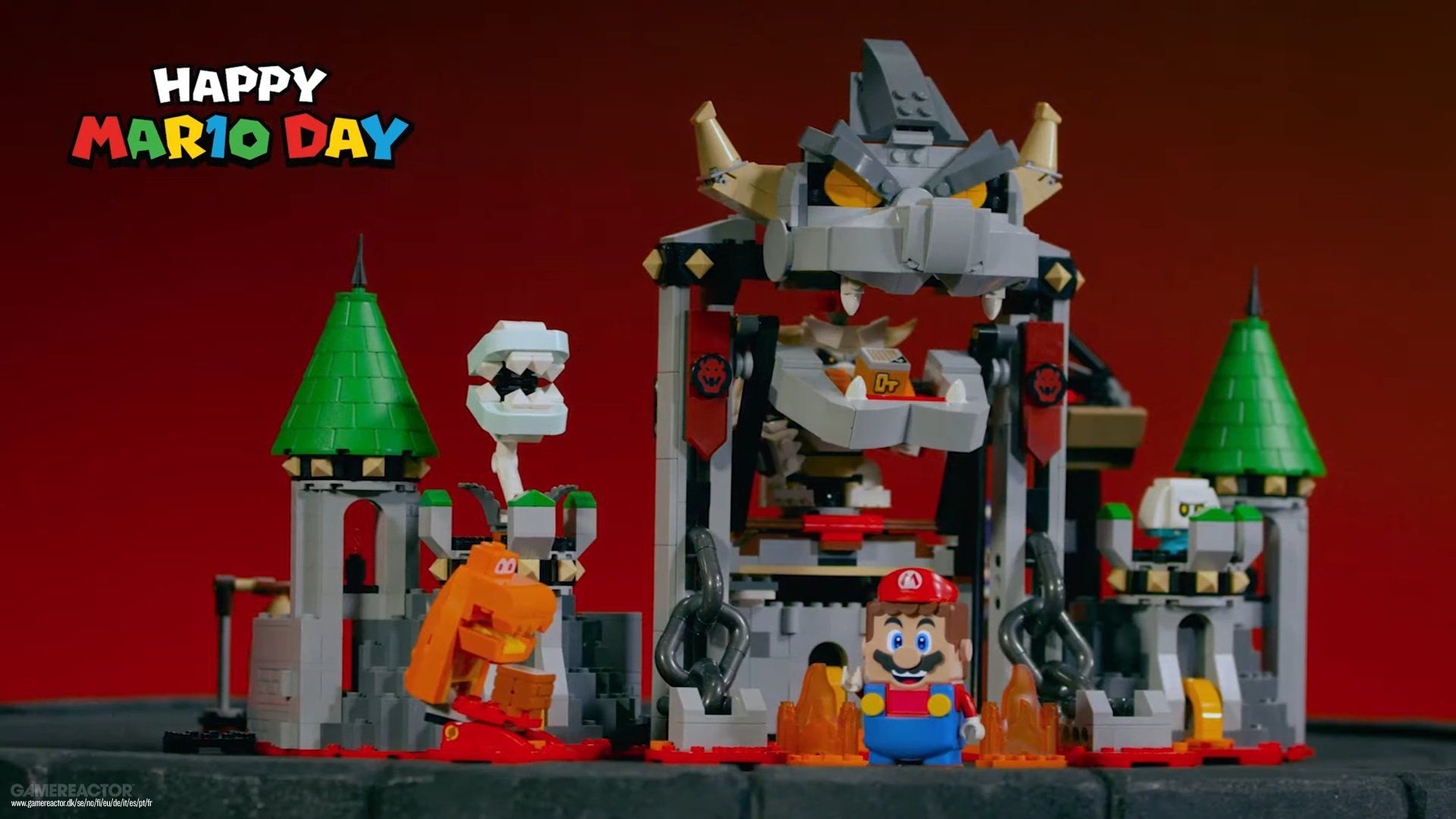 Celebra el Día de Mario con un vistazo a la nueva figura Lego con Donkey Kong