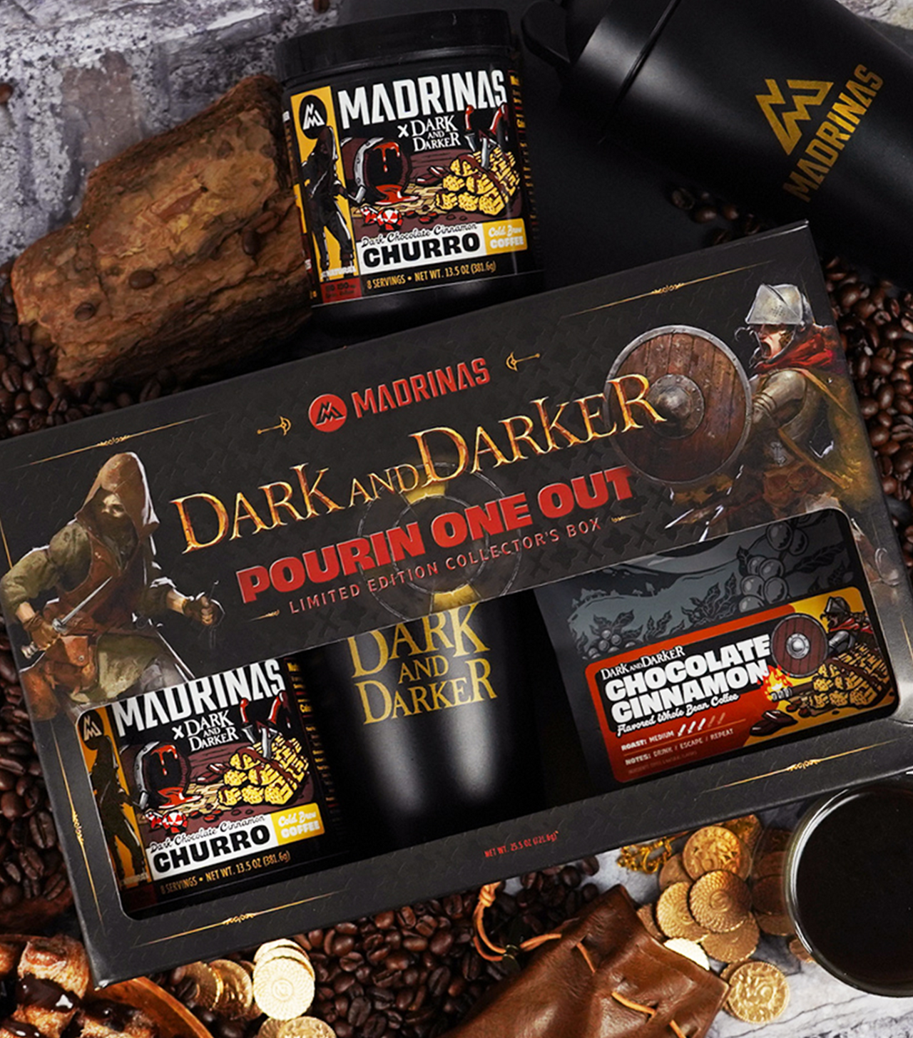 Consigue tu exclusivo juego de café de Dark and Darker