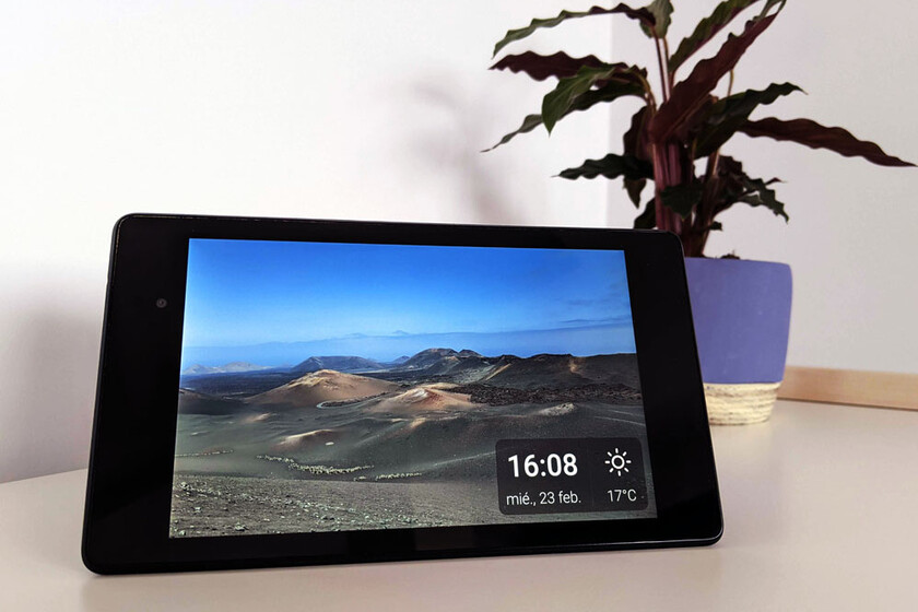 Convierte tu vieja tablet en un marco de fotos digital