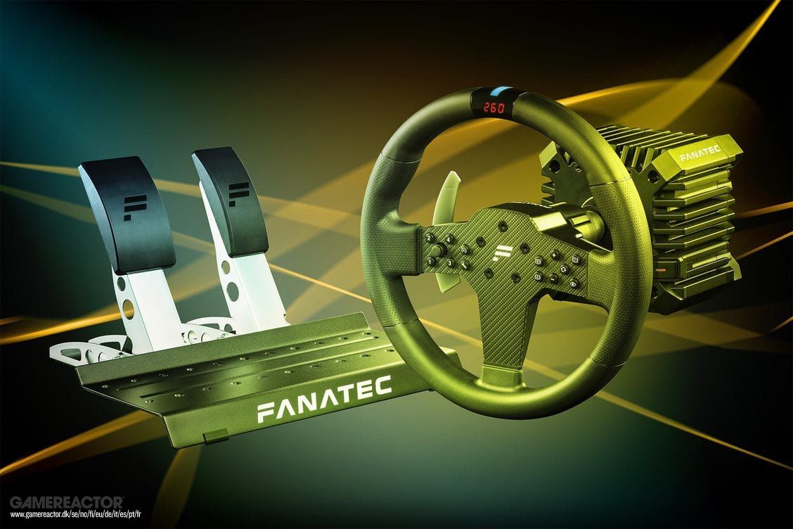 Fanatec lanza un jugoso bundle de volante + base + pedales para iniciarse en el simracing
