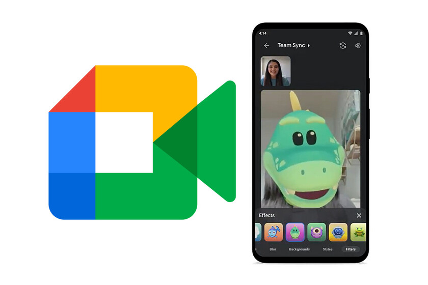 Google Meet estrena los filtros, máscaras y estilos de Google Duo