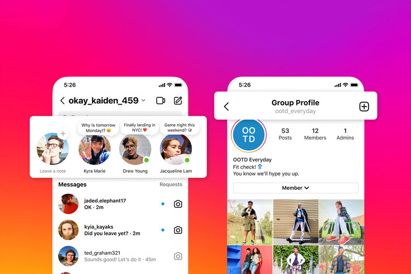 Instagram quiere ser Twitter, BeReal y WhatsApp con estas tres novedades que vienen en camino
