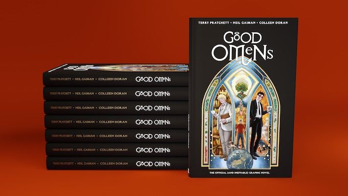 La adaptación a novela gráfica de Good Omens supera su objetivo en Kickstarter