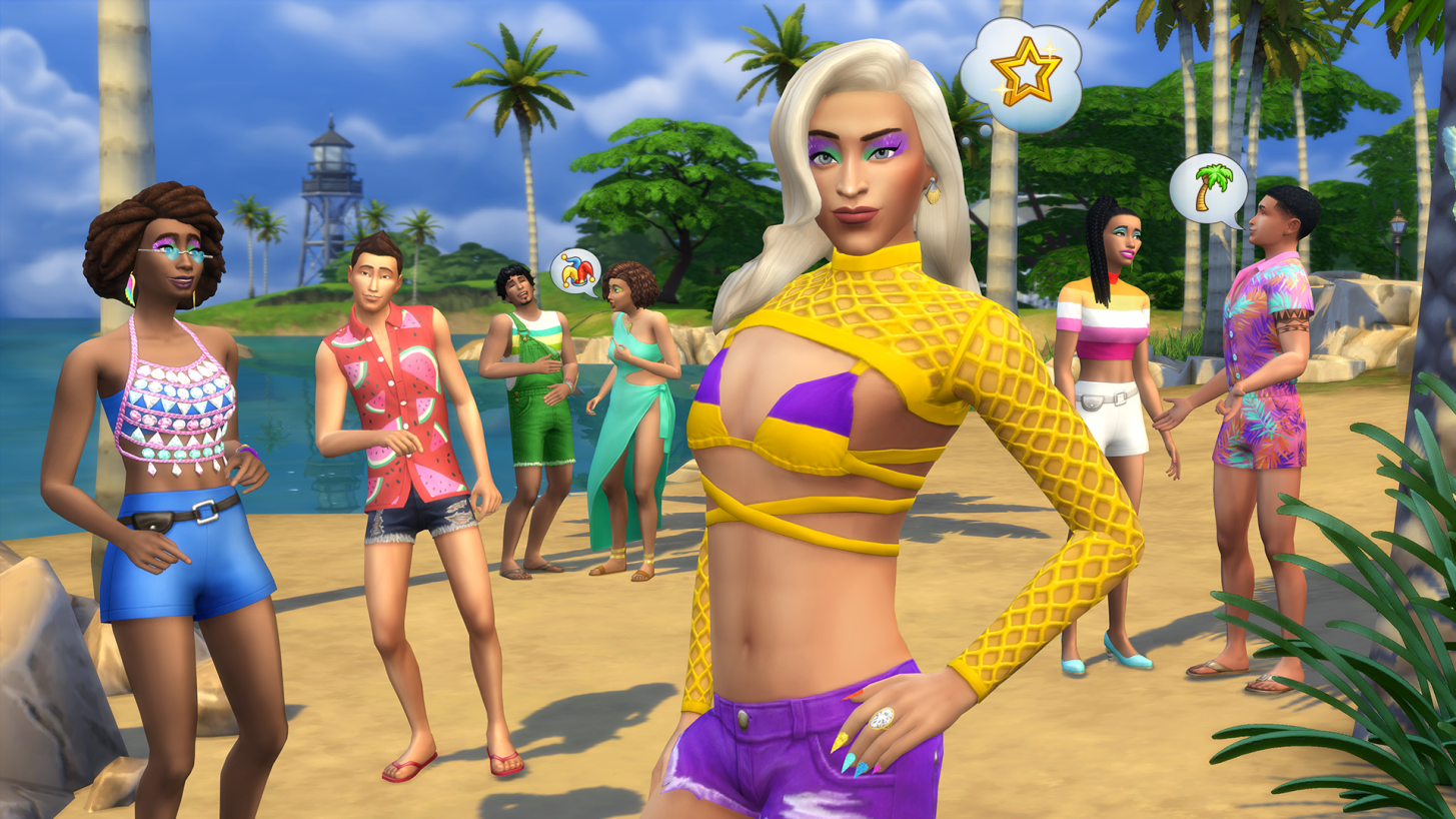 Música y ropa de fantasía con la nueva colaboración de Sims con