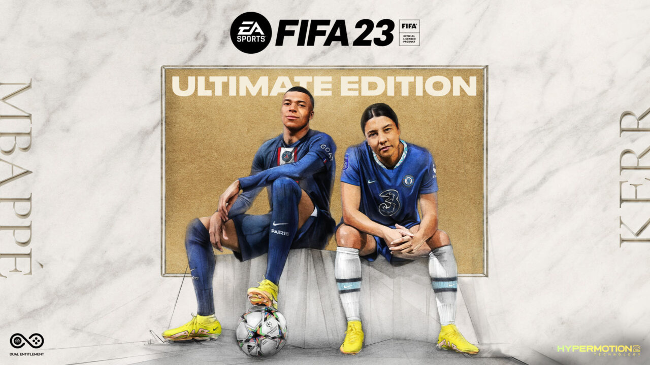 Sam Kerr y Kylian Mbappé son las estrellas de la portada de FIFA 23 Ultimate Edition