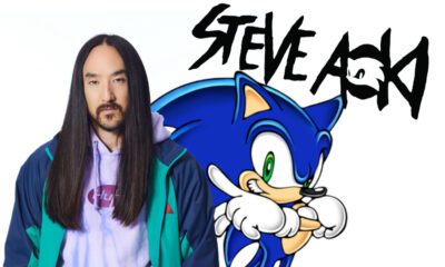 Sonic se va de fiesta con Steve Aoki por su 30 cumpleaños