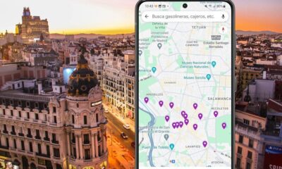 Tengo este mapa hecho con Google Maps para cuando vienen a visitarme a Madrid: así lo he hecho