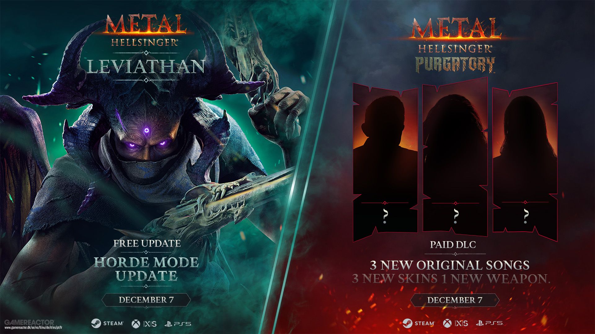 The Outsiders anuncian por sorpresa los nuevos DLC de Metal: Hellsinger