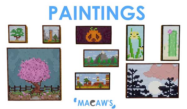 Macaw's Paintings Mod