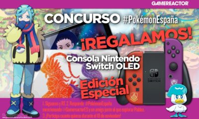 ¡Regalamos una Nintendo Switch OLED de Pokémon Púrpura y Escarlata!